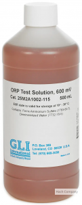 氧化還原電位緩衝溶液 ORP buffer solution, 600 mV, 500 mL