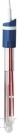 Radiometer Analytical PHC2011-8 Combination Red-Rod pH Electrode for Alkaline Samples (alkaline glass, glass body, BNC)