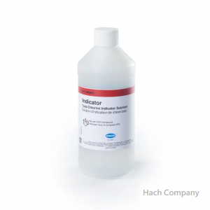 Total chlorine indicator solution for chlorine analyzer CL17/CL17sc (473 mL)