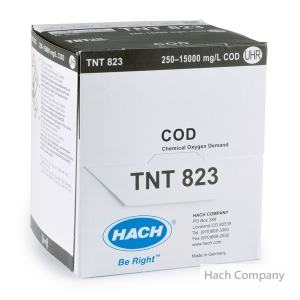 COD水質分析試劑(超高量測範圍) Chemical Oxygen Demand (COD) TNTplus Vial Test, UHR (250-15,000 mg/L COD), 25 Tests