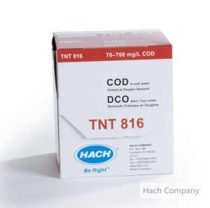 (高濃度)鹽水/海水化學需氧量試劑 COD in salt-/seawater - TNTplus Vial Test, HR (70 - 1000 mg/L COD)