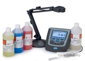 實驗室pH計 HQ411D Lab pH Meter Package with PHC201 General Purposes pH Electrode