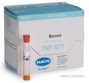 水中硼分析試劑 Boron TNTplus Vial Test (0.05-2.50 mg/L B), 25 Tests