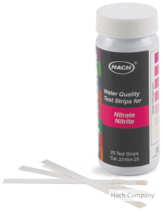 水中硝酸鹽和亞硝酸鹽檢測試紙 Nitrate and Nitrite Test Strips