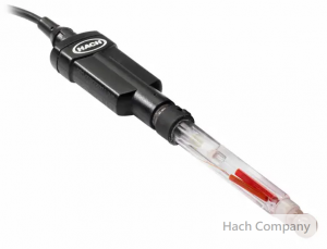 水中酸鹼度分析電極 PHC735 Lab Dirty Media RedRod Refillable Glass pH Electrode, 1 m Cable