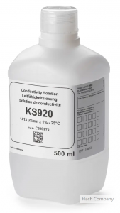 水中導電度分析試劑(校正標準溶液) Conductivity Standard Solution, 1413 µS/cm, KCl, 500 mL