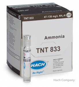 水中氨氮分析試劑(超高濃度) Ammonia TNTplus vial test, UHR (47-130 mg/L NH3-N)