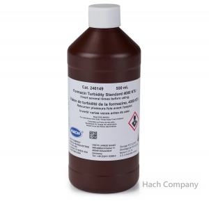 水中濁度標準品 Formazin Turbidity Standard, 4000 NTU, 500 mL 
