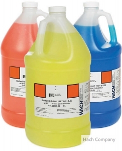 水中pH緩衝溶液 Buffer Solution Kit, Color-coded, pH 4.01, pH 7.00 and pH 10.01, 4L