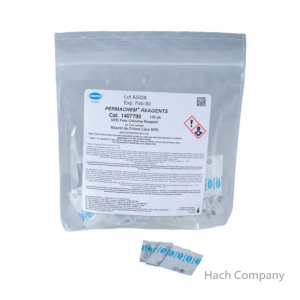 水中餘氯試劑 DPD Free Chlorine Reagent Powder Pillows, 5 mL, PK/100