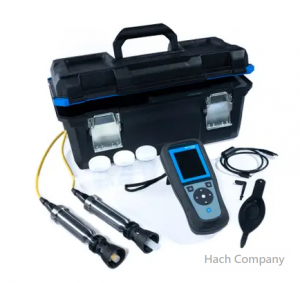 手提式水中pH和溶氧分析儀 HQ4200 Portable Multi-Meter with Rugged Field Gel pH and Dissolved Oxygen Electrode, 5 m Cables