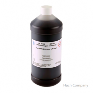 水中氟化物分析試劑(不含砷) SPADNS 2 (Arsenic-free) Fluoride Reagent Solution, 500 mL