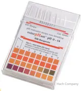 水中酸鹼度試紙 pH Paper, 0 - 14 pH Range, 100/pk