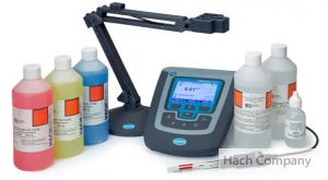 實驗室 pH計-高鹼度水樣 HQ440D Lab pH Meter Package for High Alkalinity Samples with PHC705A Electrode