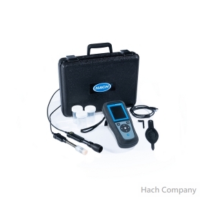 水中pH與導電度分析儀 HQ2200 Portable Multi-Meter with Gel pH PHC101 and Conductivity Electrodes, 1 m Cables
